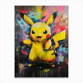 Pikachu Canvas Print