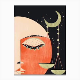 Lunar Balance Canvas Print