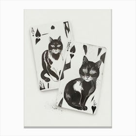 Playing Cards Canvas Print