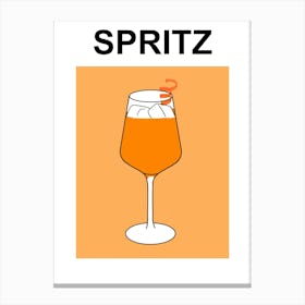 Spritz Cocktail  Canvas Print