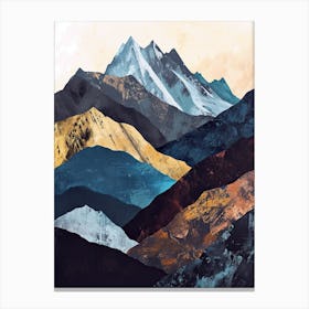 Mountains Ii Canvas Print