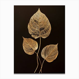 Gold Leaf 17 Canvas Print