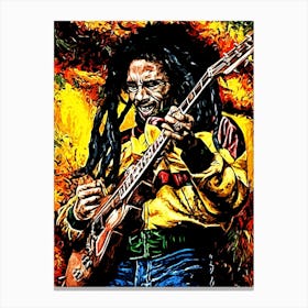 Bob Marley 4 Canvas Print