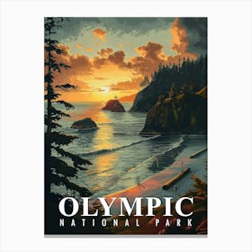 Olympic National Park Canvas Print