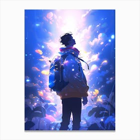 Blue Bliss Canvas Print