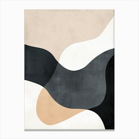 Dunes Of Stillness Minimalist Style Canvas Print