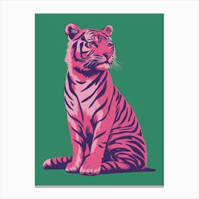 Pink Tiger Canvas Print