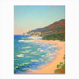 Balmoral Beach Australia Monet Style Canvas Print