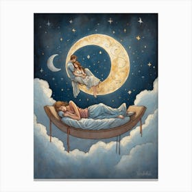 Dreaming Couple Canvas Print