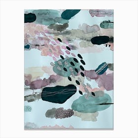 Abstract Watercolor Painting Canvas Print