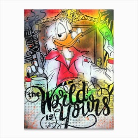 Donald Duck 1 Canvas Print