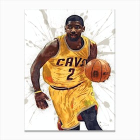 Kyrie Irving Cleveland Cavaliers Canvas Print