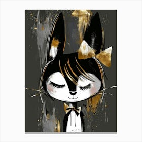 Kitty Cat 19 Canvas Print