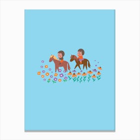 Pony Ride Canvas Print