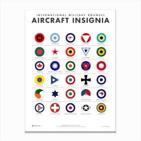 Aircraft Insignia Guide Canvas Print