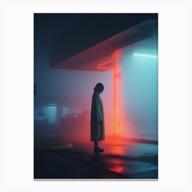 Gasstation Nights Canvas Print