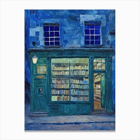 Edinburgh Book Nook Bookshop 2 Canvas Print