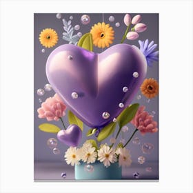 Purple Heart 1 Canvas Print