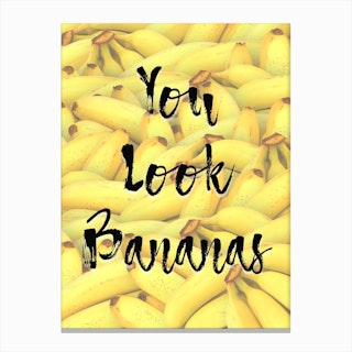Bananas Canvas Print