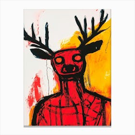 Red Deer 1 Canvas Print