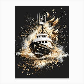 Fishing Boat Canvas Print