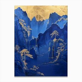 'Blue Mountain' Canvas Print