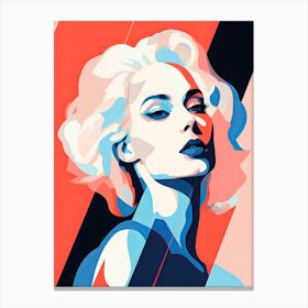 Colorado, Pop art Canvas Print