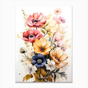 Feral Flora The Art Of Wildflowers Canvas Print