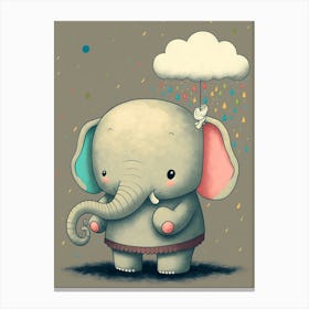 Elephant Canvas Print