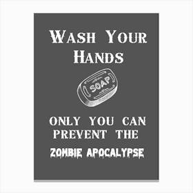 Zombie Apocalypse Canvas Print