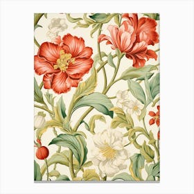 Floral Wallpaper 176 Canvas Print