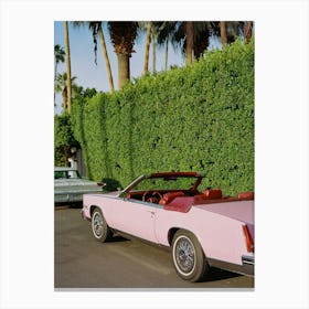 Pink Cadillac IV on Film Canvas Print