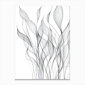 Smoky Grass Canvas Print