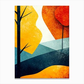 Autumn Landscape Canvas Print