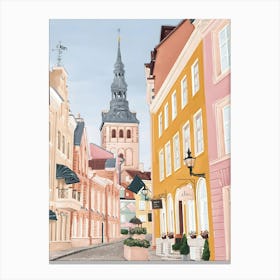 Tallinn Estonia Canvas Print