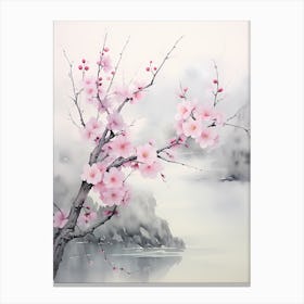 Cherry Blossom Painting 5 Canvas Print