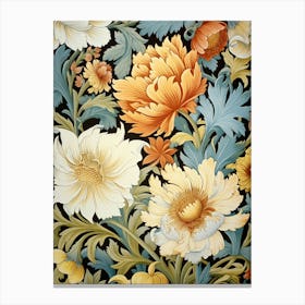 Floral Wallpaper Pattern Canvas Print