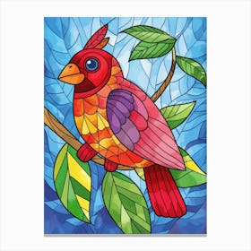 Cardinal Bird 2 Canvas Print