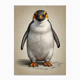 Penguin 7 Canvas Print