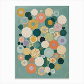 Mini Circles Canvas Print