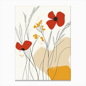 Poppies 91 Canvas Print