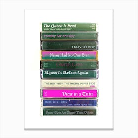 The Smiths - The Queen Is Dead - Cassette Print Canvas Print