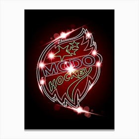 Modo Hockey Canvas Print