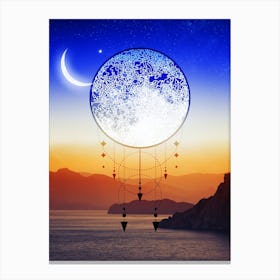 Dream Catcher - Mystic Moon poster #1 Canvas Print