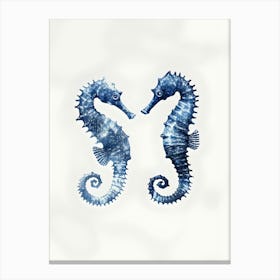 Seahorses 2 Canvas Print