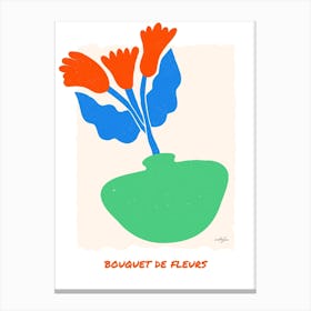 Bouquet De Fleurs 1 Canvas Print