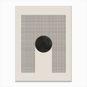 Simple Move, Minimalistic Composition Canvas Print