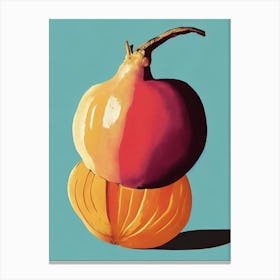 Rutabaga Bold Graphic vegetable Canvas Print