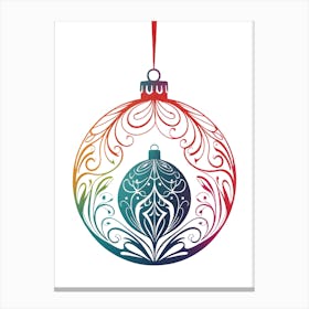 Seasonal Decoration Canvas Print