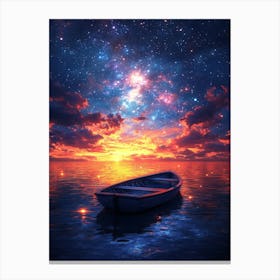 Starry Night Sky 2 Canvas Print